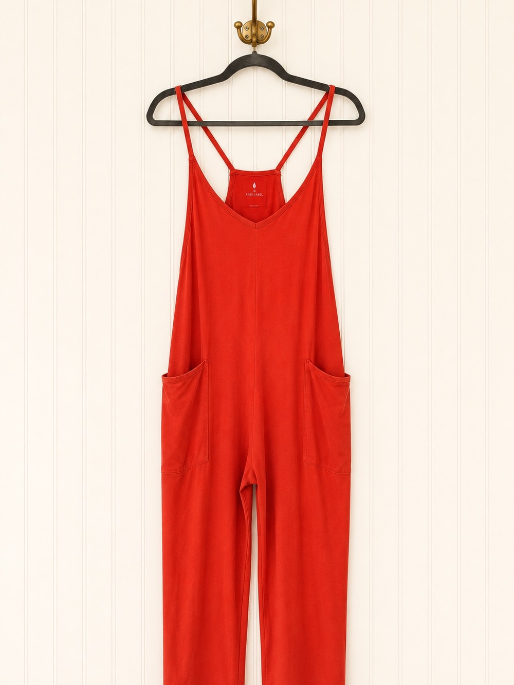 Free People Movement Hot Shot Onsie Candy Apple, small, discontinued color